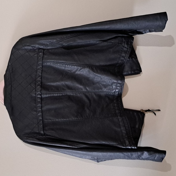 - American Eagle faux leather jacket Vintage - Picture 8 of 8